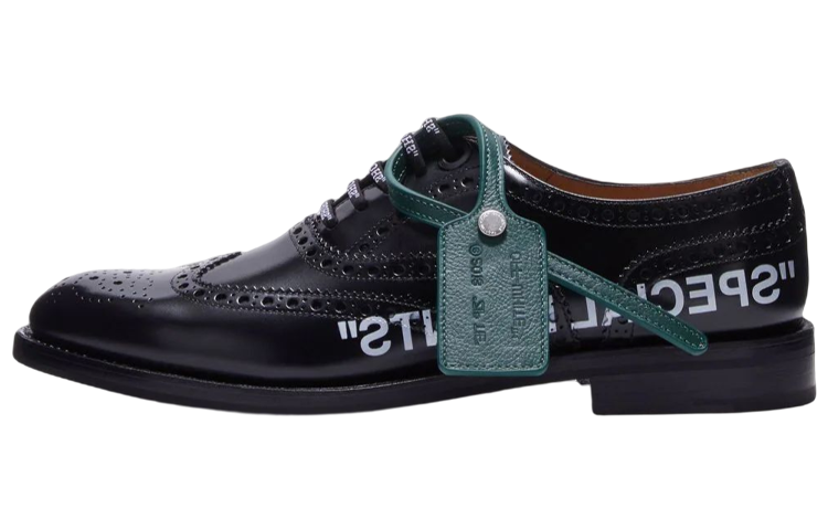 Женские туфли OFF-WHITE Church's Burwood (черные)