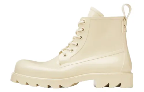 Bottega Veneta Stride Lace Up Ankle Boot Beige Women's