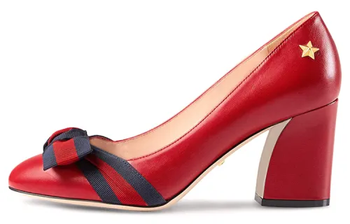 GUCCI High Heels Women's Red
