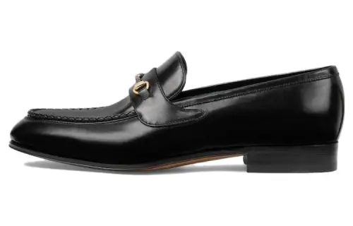 GUCCI Loafers Men's Black