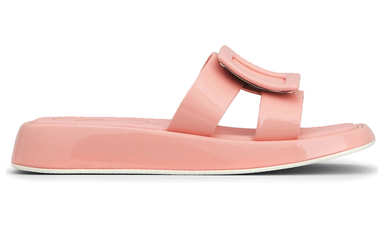 Roger Vivier Slide Slippers Women's Pink