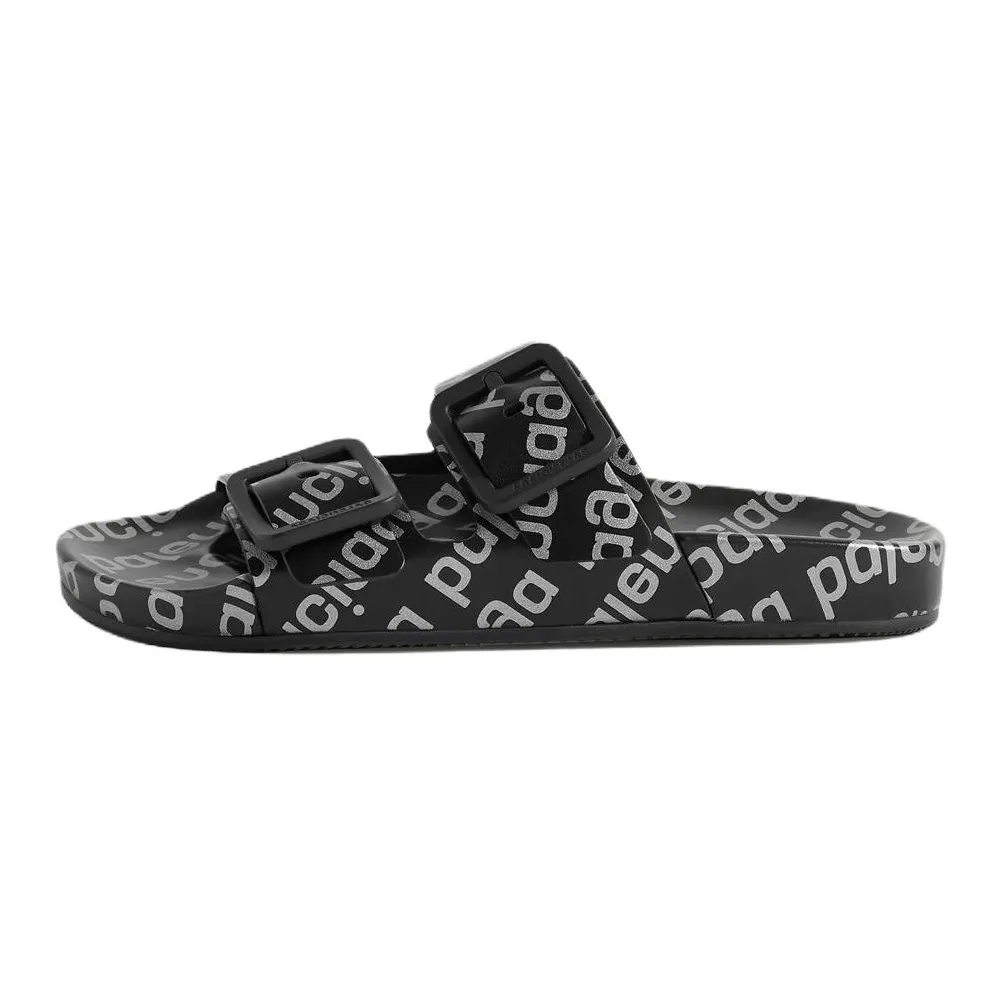 Balenciaga Mallorca Slide Slippers Men's Black