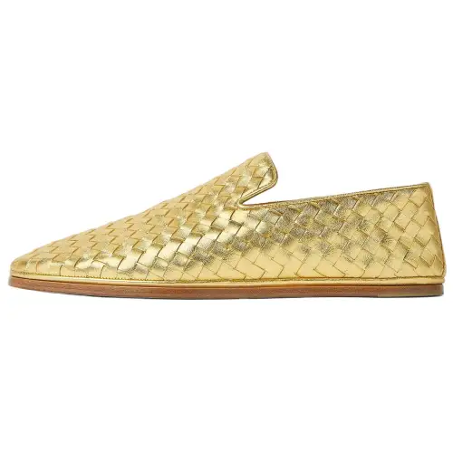 Bottega Veneta Sunday Casual Shoes Women's Gold