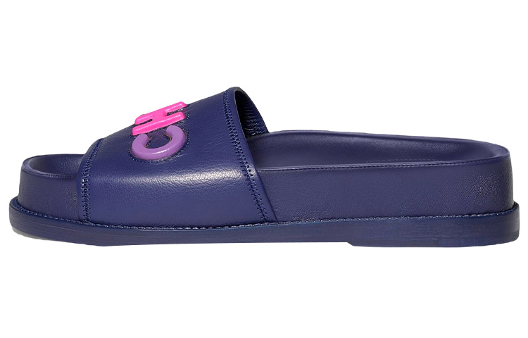 CHANEL Chanel, comfortable lightweight blue slippers, women's style