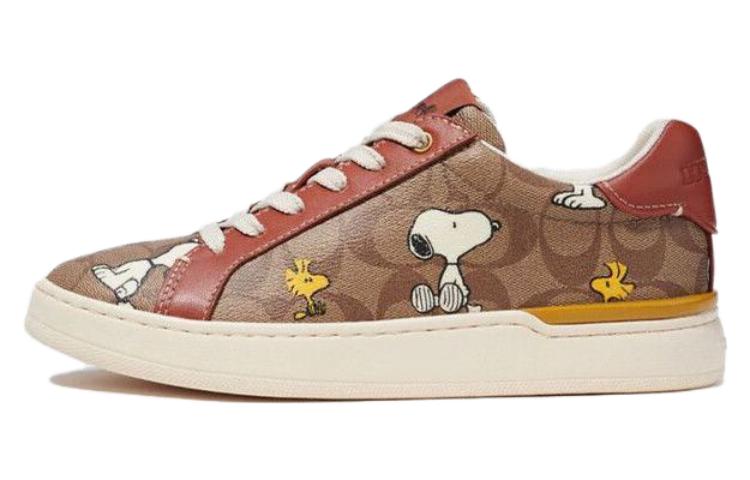 Мужские кеды COACH Низкие (коричневые)
