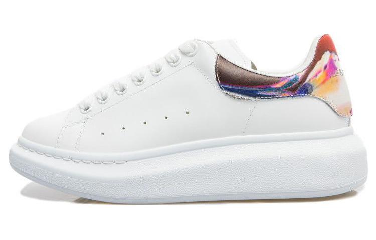 Мужские кеды Alexander McQueen Oversized Sneaker (белые)