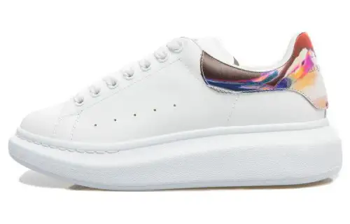 Alexander McQueen Oversized White Marble