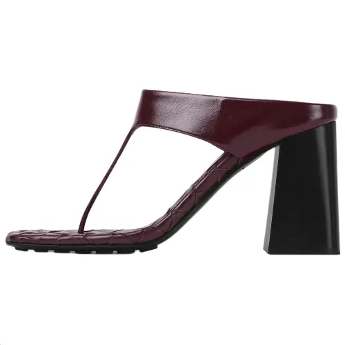 Bottega Veneta Flip Flops 8.5cm Women's Brown