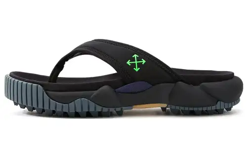 OFF WHITE Flip Flops Men's Black