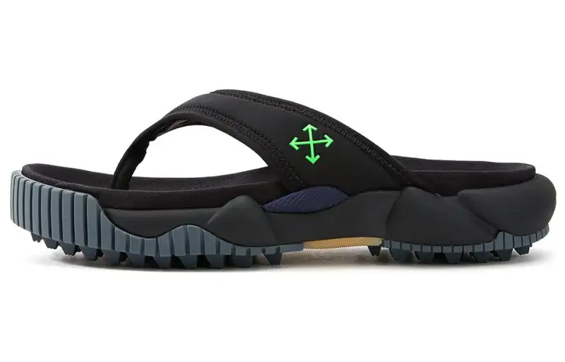 OFF WHITE Flip Flops Men's Black