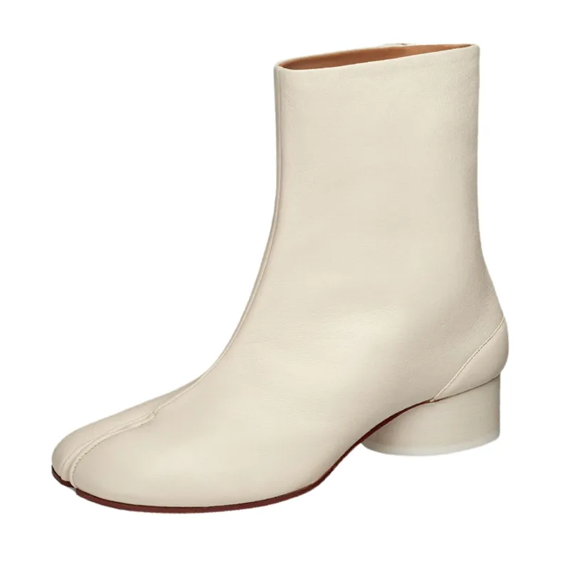 Maison Margiela Tabi 30mm leather ankle boots Women's