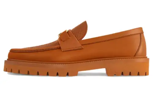 LOUIS VUITTON Major Loafers Men's Brown