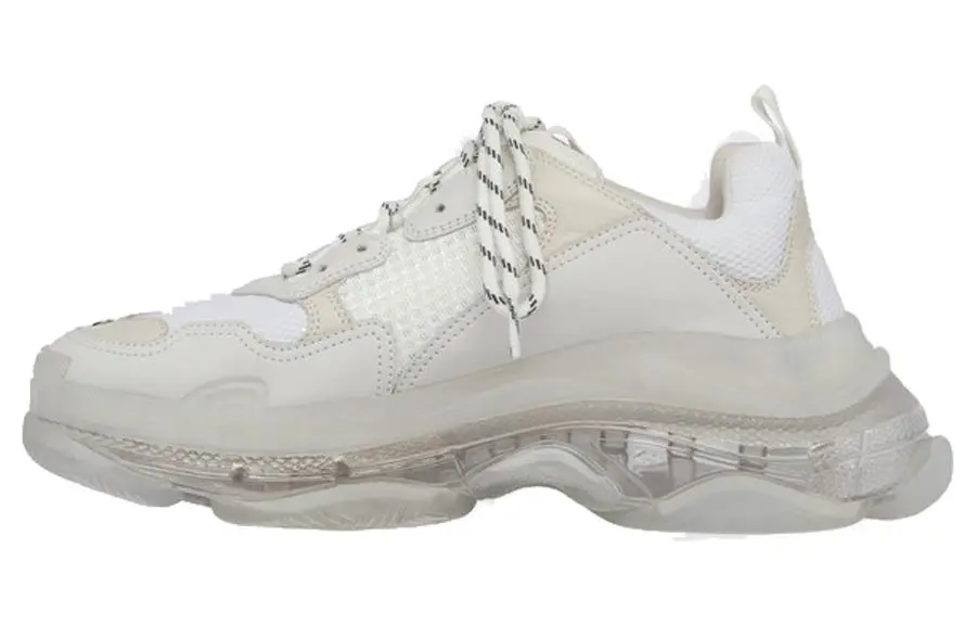 Balenciaga Triple S Clear Sole White