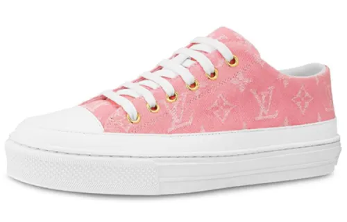 LOUIS VUITTON Stellar Low Top Sneakers Pink Women's