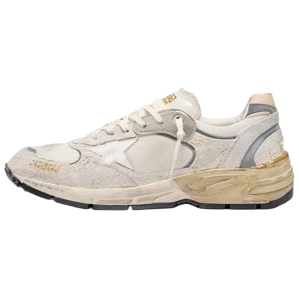 Мужские кроссовки Golden Goose Dad-Star (белые)