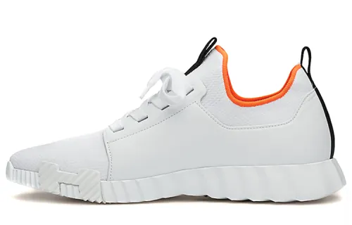 HERMES Depart Textile, Leather Cushioning Breathable Lightweight Cushioning Breathable Lightweight Low top Casual Shoes