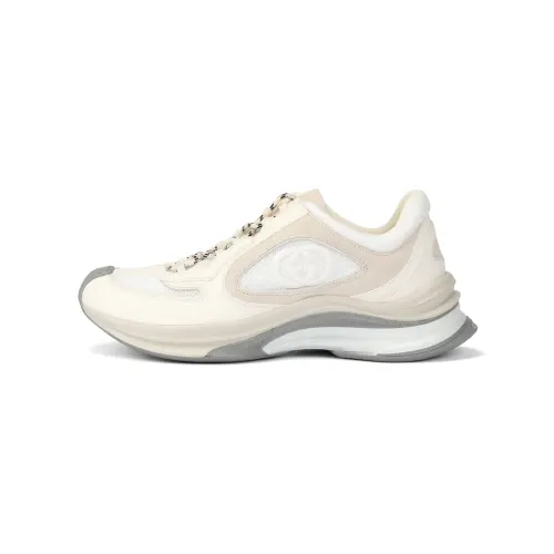 Gucci Wmns Run Sneaker 'White Suede' Women's