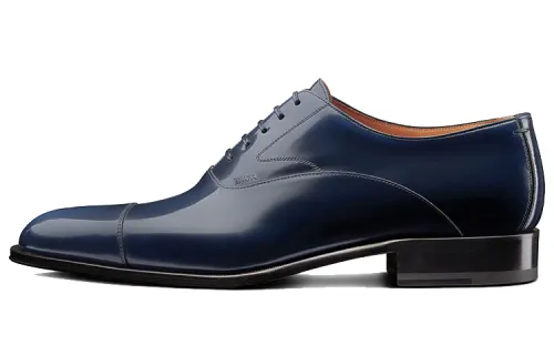 DIOR Timeless Dress Shoes Men's Sea Blue