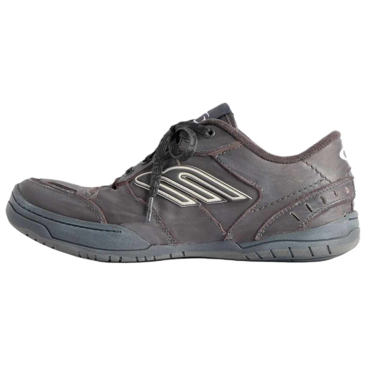 Balenciaga Hamptons Worn Out Low top Skateboard Shoes Men's Brown