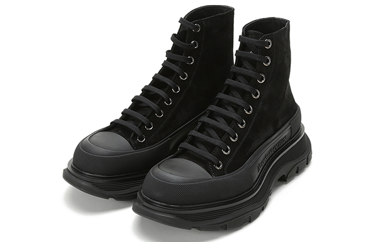 Мужские ботинки Alexander McQueen Tread Slick (черный) — фото 3