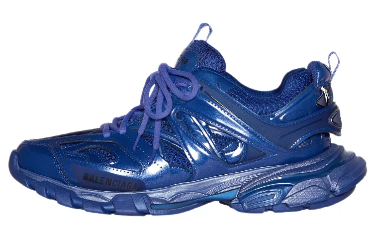 Balenciaga Track Metallic Indigo
