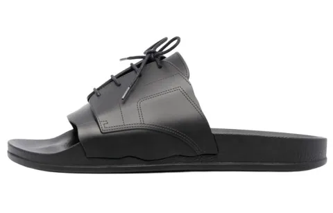 Maison Margiela Lace Up Slip On Slides