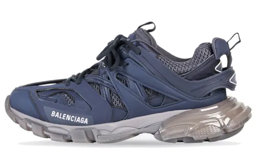 Balenciaga Track Clear Sole Navy Grey