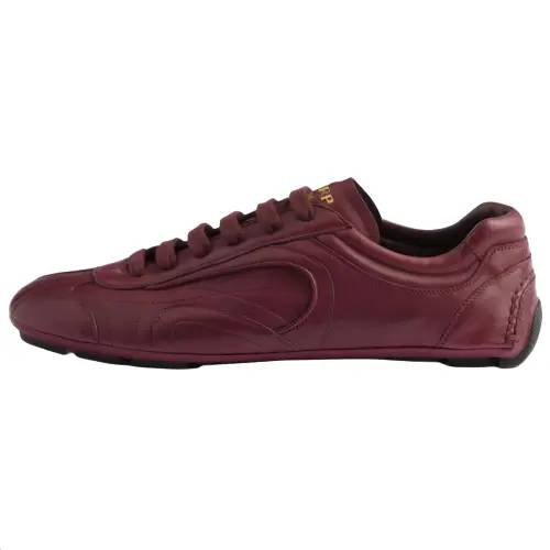 PRADA Re Edition 2005 Montecarlo Low top Casual Shoes Men's Burgundy