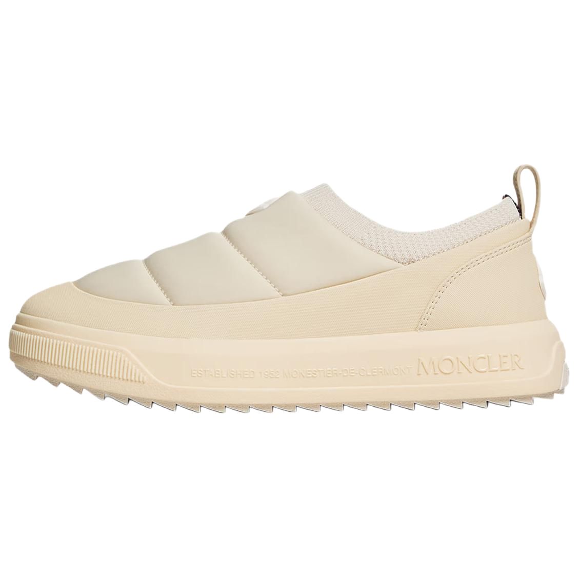 Женские лоферы Moncler Altive (бежевые)