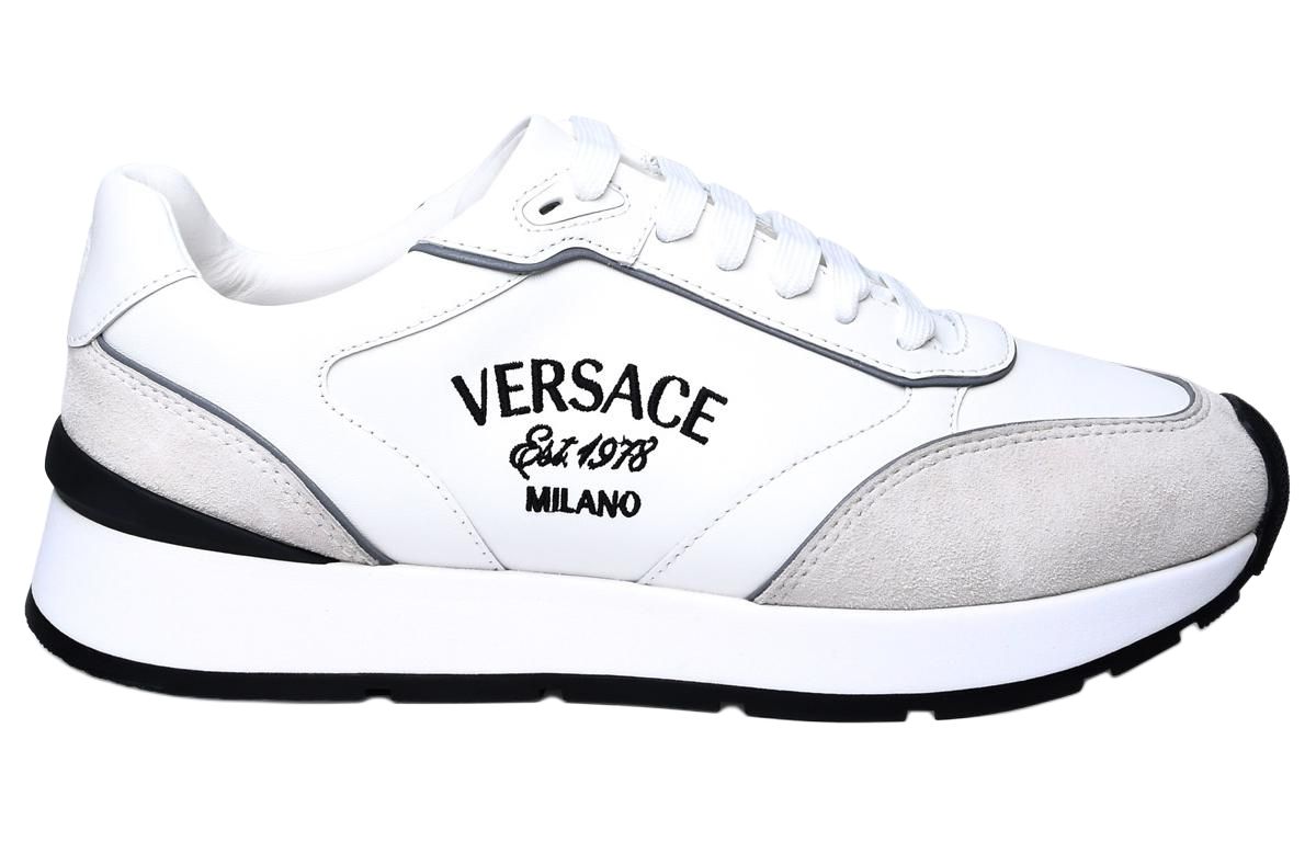 Мужские кроссовки Versace MILANO (белые) — фото 2