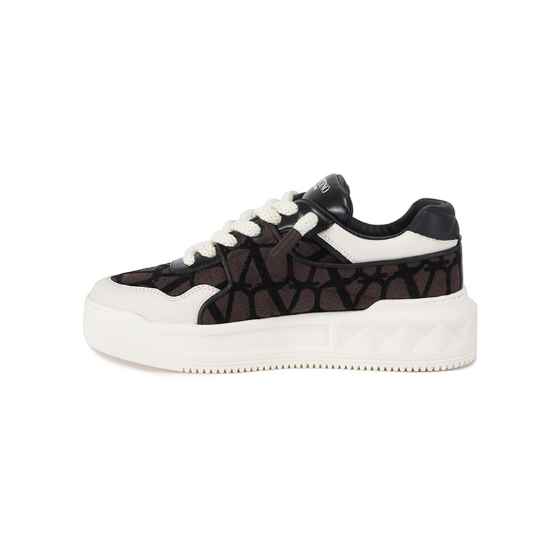 Мужские кеды Valentino Valentino ONE STUD XL V (коричневые)