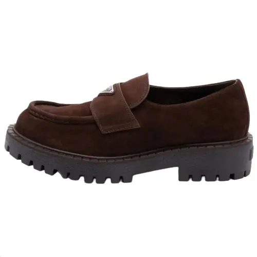 PRADA Loafers Men's Brown