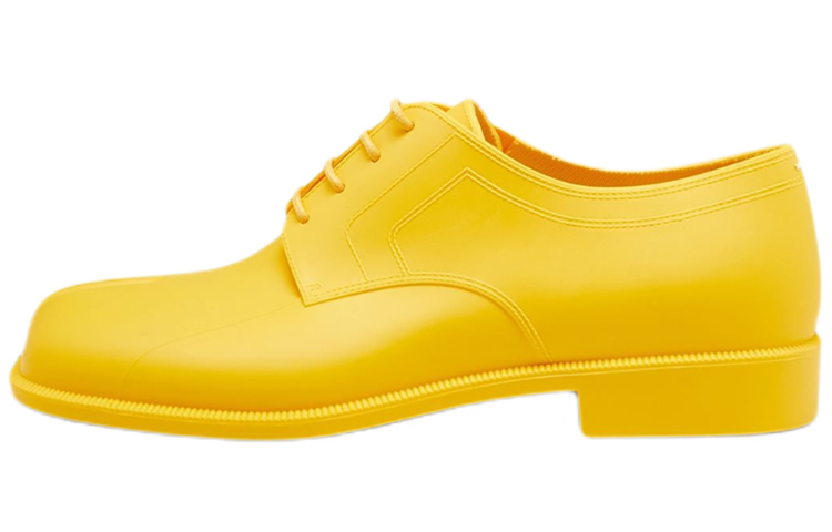 Женские туфли Maison Margiela Tabi (желтые)