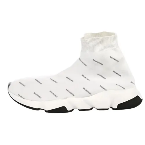 Balenciaga Speed High top Casual Shoes Women's White