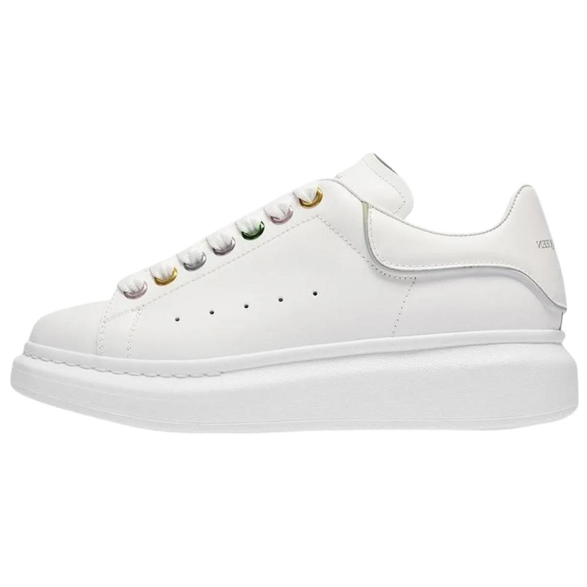 Женские кеды Alexander McQueen Oversized (белые)