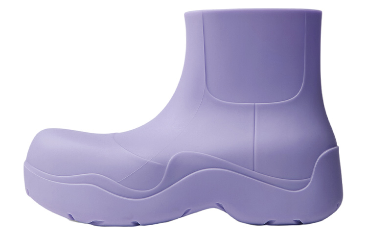 Bottega Veneta Bottega Veneta Puddle Classic Rubber Booties Women's Light Purple