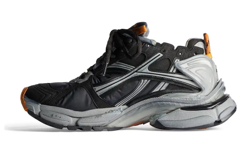Balenciaga Runner Low top Casual Shoes Men's Black