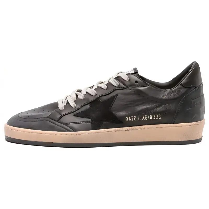 Golden Goose Ball Star Leather Sneakers