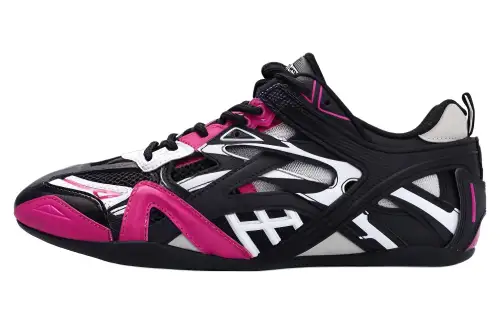 Balenciaga Drive Running Shoes Black/Purple Women's