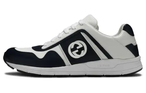 GUCCI Leather Sneakers Black