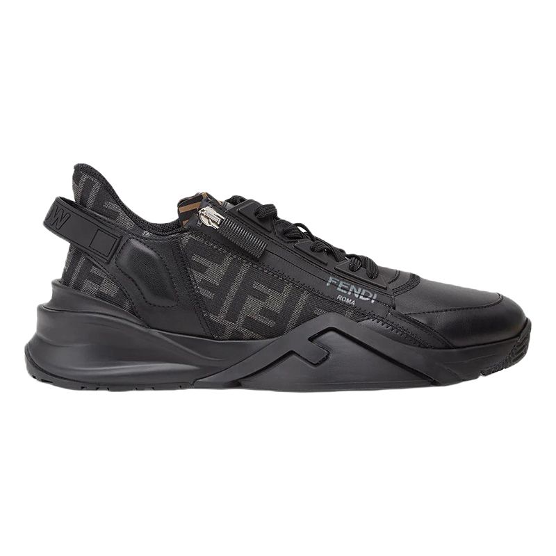 FENDI Flow Low-Top Sneakers Black