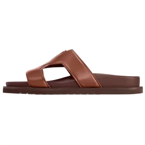 LOUIS VUITTON Oasis Slide Slippers Men's Brown