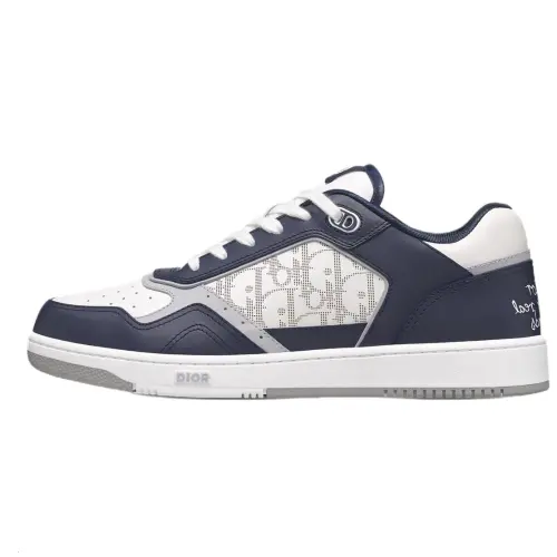 DIOR B27 Uptown Low top Skateboard Shoes Men's Blue