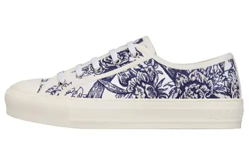 DIOR Women's Walk'N'DIOR 'Jardin D'Hiver - White Blue'