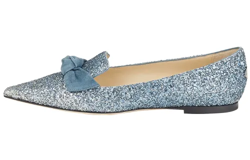 Jimmy Choo Gabie Flat Shoes Women's Blue
