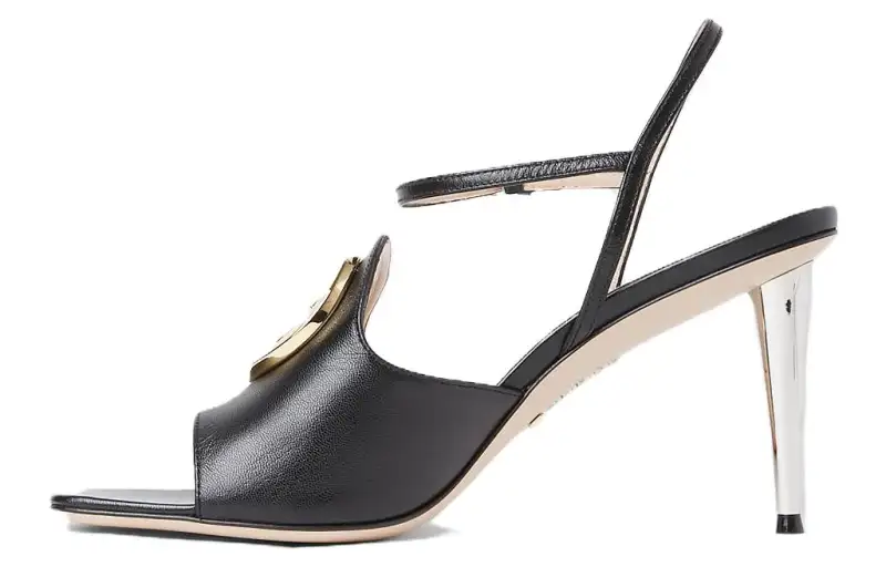 GUCCI Blondie Leather Sandals