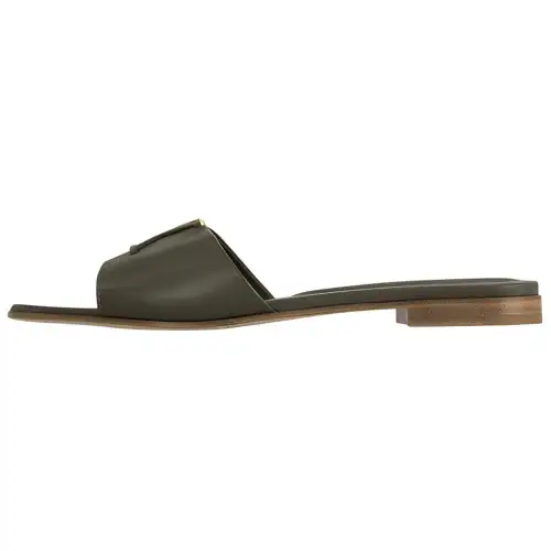 LOUIS VUITTON Capri Slide Slippers Women's Jasper