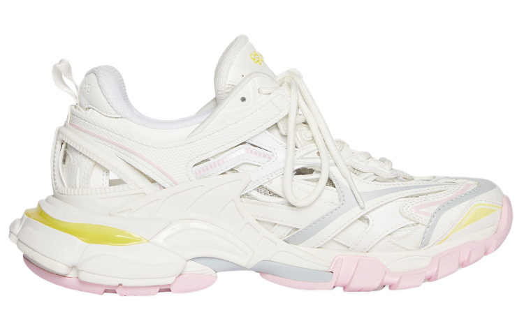 Женские кроссовки Balenciaga Track 2.0 (бежевые) — фото 2