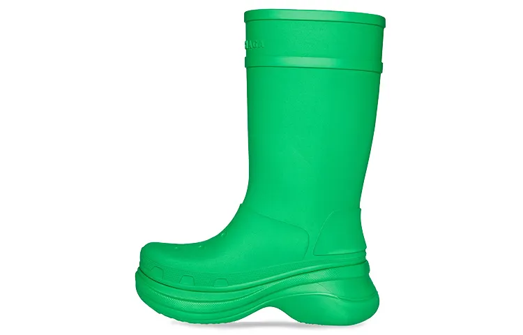 Balenciaga Crocs X Balenciaga Boots 'Green' Women's