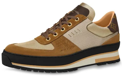 LOUIS VUITTON Harlem Low top Skateboard Shoes Men's